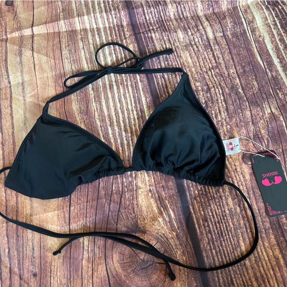 Shekini Bikini top Black Size L - Picture 1 of 4